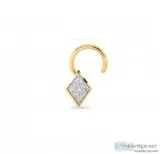 Buy gold nose pin | francis alukkas