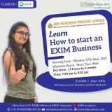 Best exim business | jbs academy