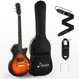 Donner DLP-124S 39 Inch Electric Guitar Kit Sunburst with Bag St