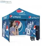 Custom Printed Canopy Tent  100% Customizable Top and Walls