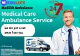 Best Ground Ambulance Service in Dharmatala Kolkata by Medilift 