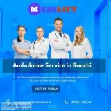 24 7 Emergency Patient Transfer Ambulance Service in Ranchi by M