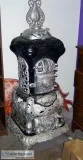 WORKING ANTIQUE WOOD STOVE. MANUFACTURED IN 1800s. EXCELLENT CON
