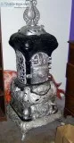 ACME PREMIERE HOTBLAST WORKING ANTIQUE WOOD STOVE