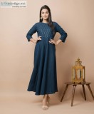 Buy the Kaajh  Designer kurtis under 1000rs 