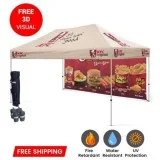 Custom Printed Canopy and Tents  Logo Tent and Canopies