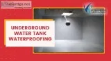 Underground Water Tank waterproofing