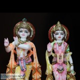 Marble statue Radha Krishna Pune