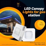 LED Canopy Lights for Gas Station