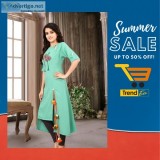Buy best quality rayon, cotton kurties for women