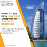 Know the dubai offshore company setup cost with radiantbiz
