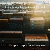 Join Export import course