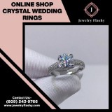 Online Shop Crystal Wedding Rings