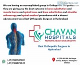 Best orthopedic surgeon in hyderabad