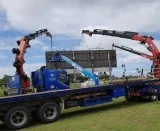 Truck With Crane Hire  Otmtransport.com.au