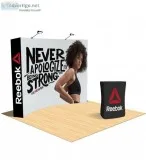 Pop Up Tradeshow Display  Tension Fabric Display  Canada