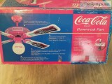 1997 Coca-Cola Downrod Ceiling Fan