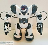 WowWee Robosapien BlackWhite Humanoid Toy RC Robot