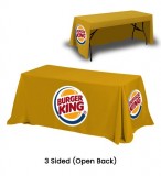 Trade Show Table Covers  With Your Logo and Design  - Tent Depot