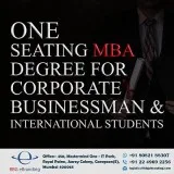 One Seating MBA Degree for Corporate Businessman  and Internatio