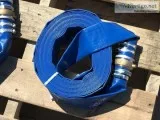 (2) UNUSED 2&quotX50  DISCHARGE WATER HOSE