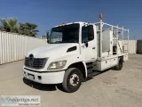 2007 HINO 258 FLATBED SERVICE TRUCK 37301215