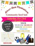 RIVER RUN PLANTATION COMMUNITY SALE