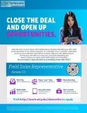 Field Sales Representative -  Denver CO