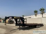 2018 KAUFMAN FG-7K-24D GOOSENECK FLATBED TRAILER 13201215