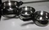 3 Oster Steel Pots and Pan in Excellent Condition ONLY 5 TOTAL