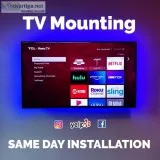 Tv mounting