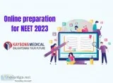 Online preparation for NEET 2023