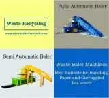 Automatic Paper Waste Baler to Bundle Huge Volume Waste
