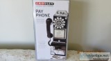 Crosley Pay Phone Coin Bank (CR56-BK)