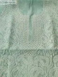 Cotton Voil kurta with Jaaliwork