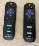 2 Replacement Remote for All TCL Roku TV with Sling Netflix Hulu