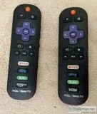 2 Replacement Remote for All TCL Roku TV with Sling Netflix Hulu