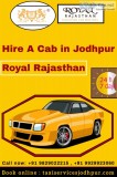 Hire a cab in jodhpur ? royal rajasthan