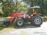 2006 Massey Ferguson 481 4WD Tractor with MF 1070 Loader-Online 