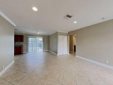 The interior features stylish tile flooring throughouT