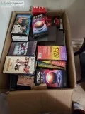Whole box of vcr tapes movies all kinds asking 50 for whole box