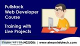 Full stack developer course in hyderabad