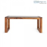 Buy Sheesham Wood Coffee Table Online at Best prices starting fr