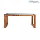 Buy Sheesham Wood Coffee Table Online at Best prices starting fr