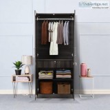Buy Tartan 2 Door Wardrobe with Drawer for Rs 8280  Wakefit