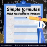 Simple Formulas for MBA Assignment Writing