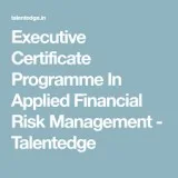 Executive Program in Strategic Management
