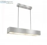 NK Agate Silver Chandelier