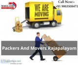 Packers and Movers Rajapalayam