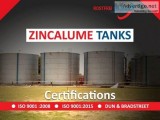 Zincalume Storage Tanks - Rostfrei Steel